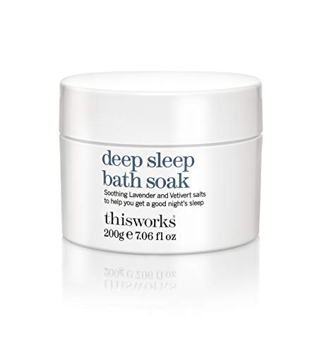 thisworks Deep Sleep Bath Soak - Restorative Calming Salts with Lavender & Chamomile - 7.06oz
