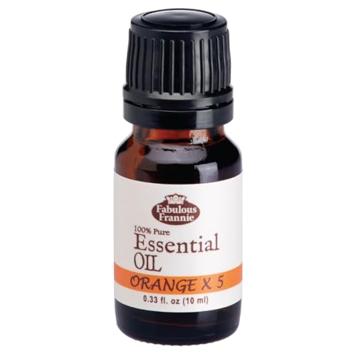 Fabulous Frannie Essential Oil - Pure Orange for Aromatherapy, Vegan, 10ml