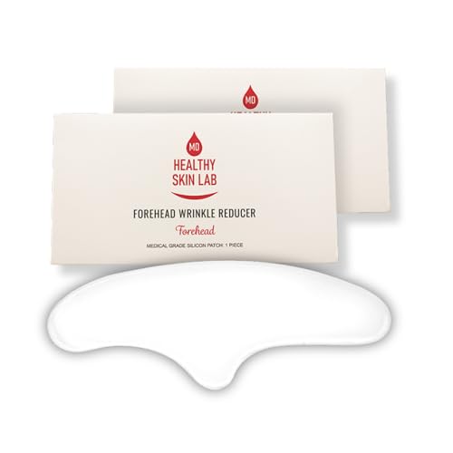 Healthy Skin Lab Silicone Forehead Patches - Reduces Scars & Lines, Hydrating, Reusable - 3 Weeks