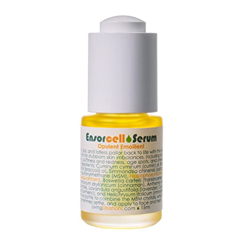 Living Libations Face Serum - Rejuvenating Phytonutrient Blend, Natural Ingredients - 0.5 fl oz