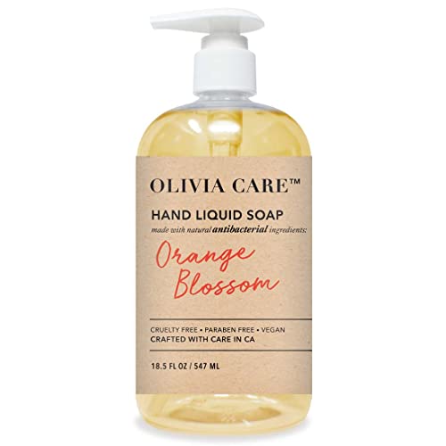 Olivia Care Hand Soap - Antibacterial with Sage & Tea Tree Oil, Moisturizing - 18.5 fl oz