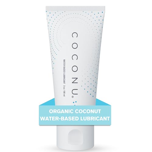 Coconu Water-Based Personal Lubricant - Edible, Hypoallergenic, Cruelty-Free - 3oz
