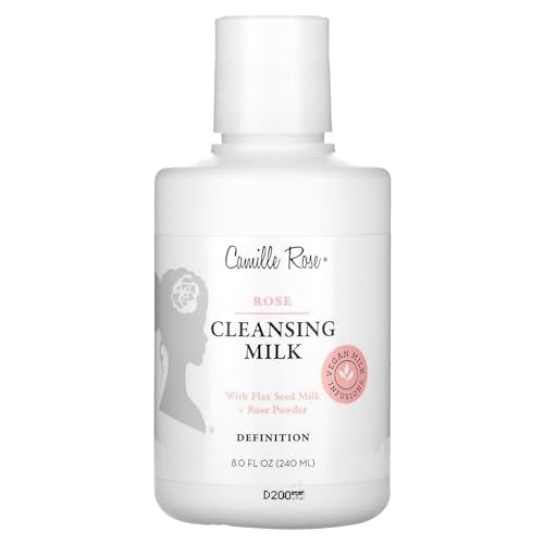 Camille Rose Hair Care Set - Nourishing Cleansing Milk for Defined Curls, 8 fl oz