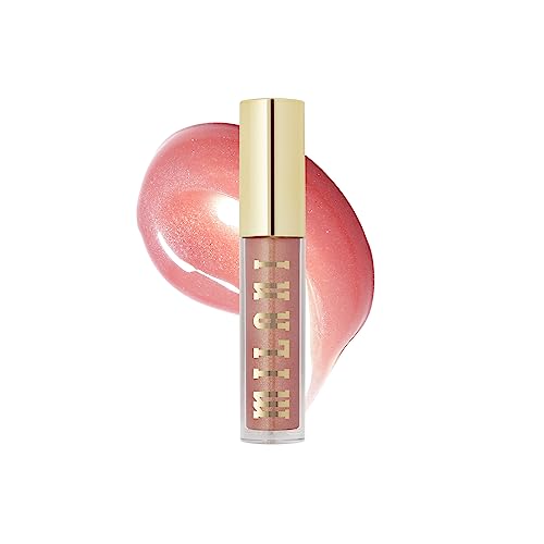 Milani Lip Gloss - Nourishing Lip Plumper with Natural Peptides, Rosewood - 0.13 Fl. Oz.