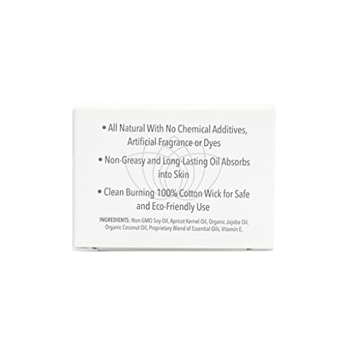 Good Clean Love Massage Candle - Natural Aphrodisiac, Exotic Woody Scent, 100% Pure Oils - 4 Oz