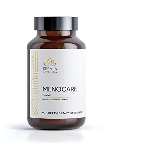 Kerala Ayurveda Menocare Herbal Tablets - Supports Hormonal Balance & Uterine Health - 90 Count