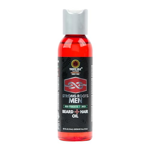Strong Roots Men Beard Oil - Promotes Growth & Moisture, Natural Oils - 2oz