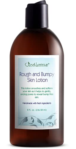 Just Nutritive Body Lotion - Smooths Rough Skin, Moisturizes & Exfoliates - 8 Oz