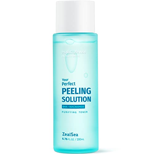 Zealsea BHA Face Toner - Hydrating Salicylic Acid & Niacinamide, Alcohol-Free, 6.76oz