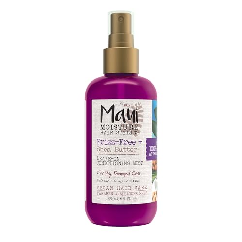 Maui Moisture Hair Care Set - Hydrating Leave-in Mist for Frizz-Free Curls, 8 Fl Oz