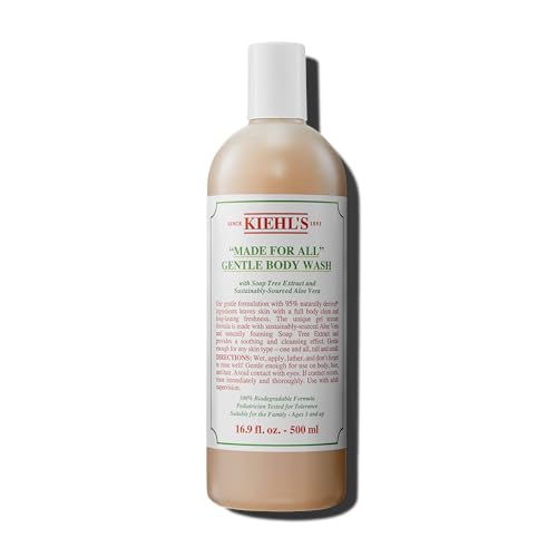 Kiehl's Gentle Body Wash - Cleans & Refreshes, Biodegradable, Family Safe - 16.9 fl oz