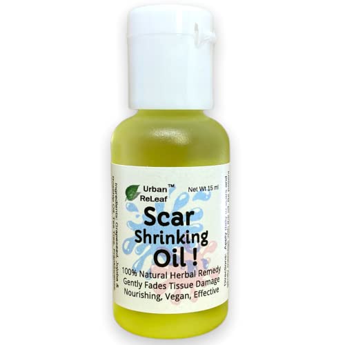 Urban ReLeaf Scar Cream - Naturally Fades Scars & Keloids, Nourishing Vegan Formula - 15ml