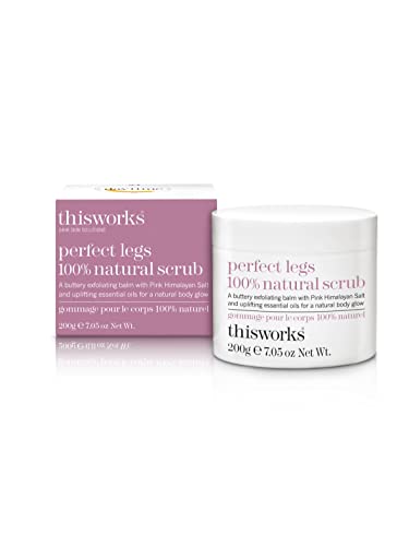 thisworks Body Scrub - Buttery Exfoliating Balm with Pink Himalayan Salt, 200g | 7.05 oz