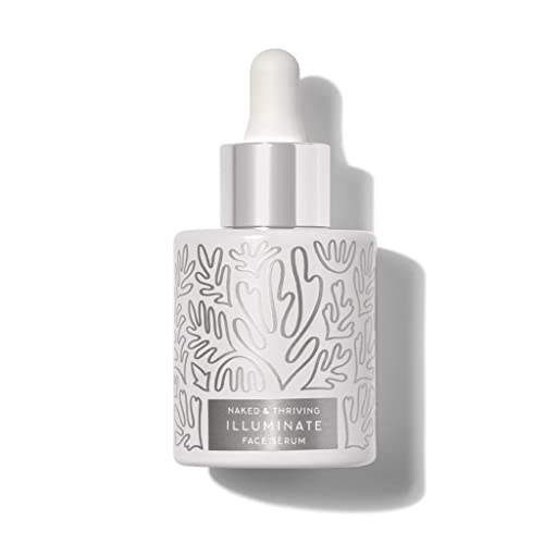 Naked & Thriving Illuminate BC+ Face Serum - Reduces Dark Spots, Brightens Skin - 1 fl oz