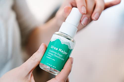 Ursa Major Sublime Sage Deodorant - Neutralizes Odor, Aluminum-Free, Vegan - 1.79 oz