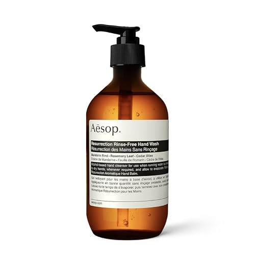 Aesop Hand Sanitizer - Cleanses & Hydrates with Orange & Lavender Oils - 16.9 oz
