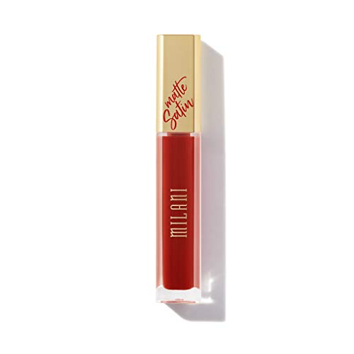 Milani Amore Satin Matte Lip Crème - Bold Color, Nourishing Formula, Cruelty-Free - 0.22 Fl. Oz.