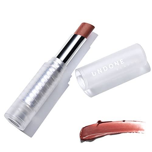 UNDONE BEAUTY Lipstick - Hydrating Matte Finish with Aloe & Coconut, Vegan - Baby Beige