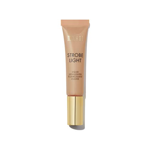 Milani Strobe Light Liquid Highlighter - Subtle Glow for All Skin Tones, Cruelty-Free - 0.42 Fl. Oz.