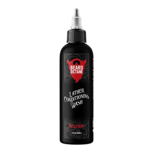 Beard Octane Beard Shampoo - Non-Stripping Deep Cleanse, All-Natural Ingredients - 8 fl. oz.