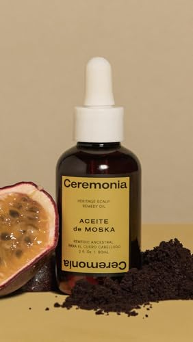Ceremonia Hair Oil - Nourishing Scalp Treatment, Frizz Control, Cruelty-Free - 2 oz
