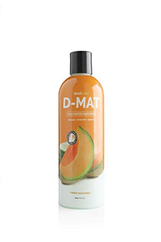 Bark2Basics d-Mat Dog Conditioner - Moisturizes, Reduces Shedding, Cruelty-Free - 16 oz