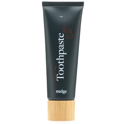 Nudge Toothpaste - Remineralizes & Whitens, Fluoride-Free, Sensitive Teeth Formula - Mint 4 oz