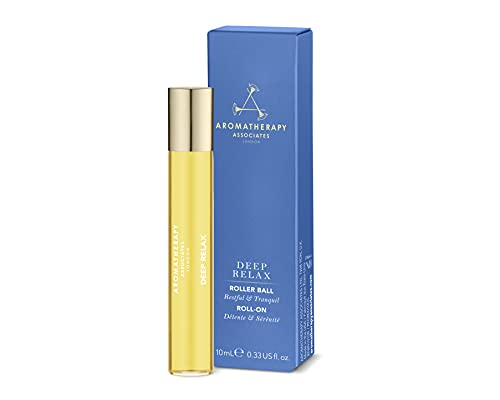 Aromatherapy Associates Deep Relax Roller Ball - Vetivert, Chamomile & Sandalwood Blend - 0.34 oz