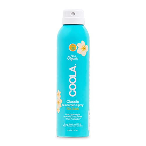 COOLA Organic Sunscreen SPF 30 - Hydrating, Antioxidant-Rich, Tropical Coconut - 6 Fl Oz