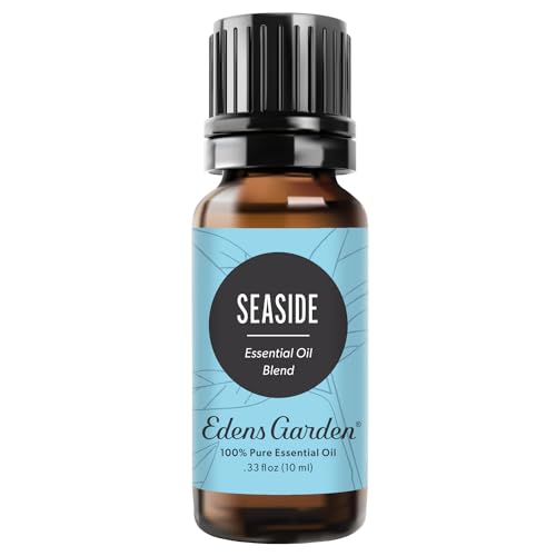 Edens Garden Seaside Essential Oil Blend - 100% Pure, Therapeutic Aroma for Diffusing - 10ml