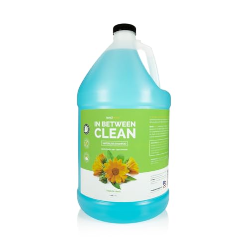 Bark2Basics Waterless Dog Shampoo - All Natural, Cleans & Freshens, Fresh Scent - 1 Gallon