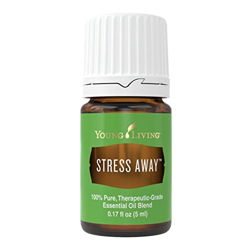 Young Living Stress Away Essential Oil - Calming Aroma for Relaxation, Vegan, 5ml