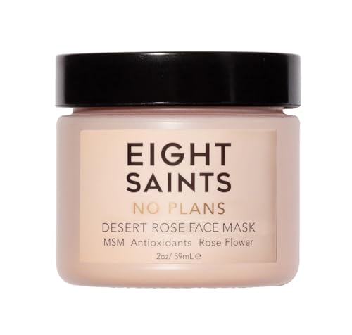 Eight Saints Clay Face Mask - Hydrating, Pore-Reducing, Natural Ingredients - 2oz