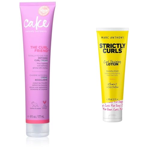 Cake Beauty Curl Friend Defining Cream - Moisturizes & Defines Curls, Cruelty-Free - 8.3oz