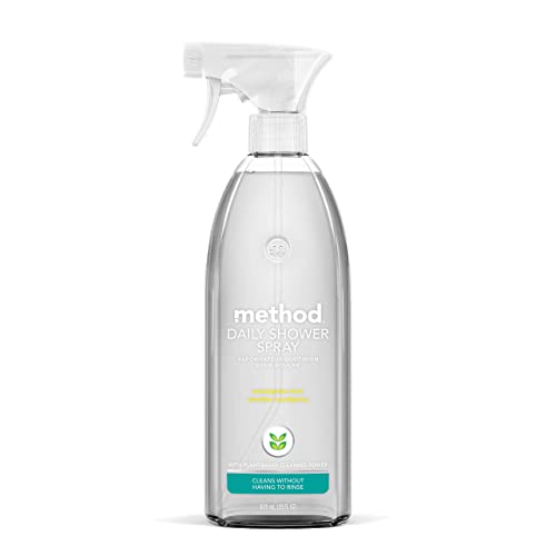 Method Bathroom Cleaner - Plant-Based, Prevents Soap Scum, Eucalyptus Mint Scent - 28oz