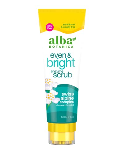 Alba Botanica Body Scrub - Hydrating & Moisturizing with Botanical Ingredients - 4oz