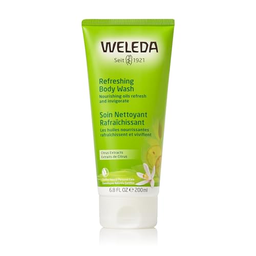 Weleda Citrus Body Wash - Revitalizing Moisture with Lemon & Sesame Oils - 6.8oz