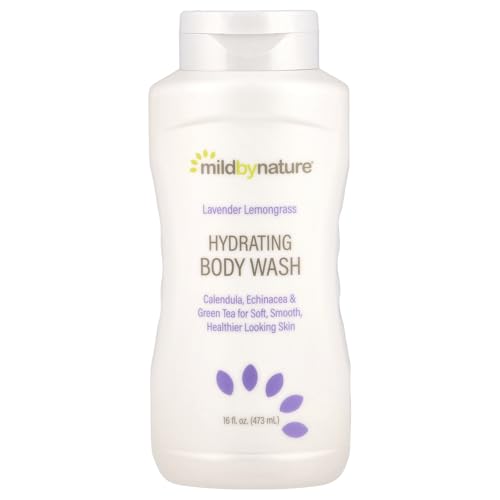 Mild by Nature Hydrating Body Wash - Moisturizing Cleanser with Aloe Vera & Coconut Oil - 16 fl oz