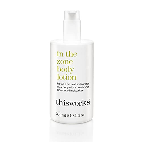 THISWORKS Body Lotion - Re-Focus & Hydrate, 99% Natural, Eucalyptus & Frankincense - 300ml