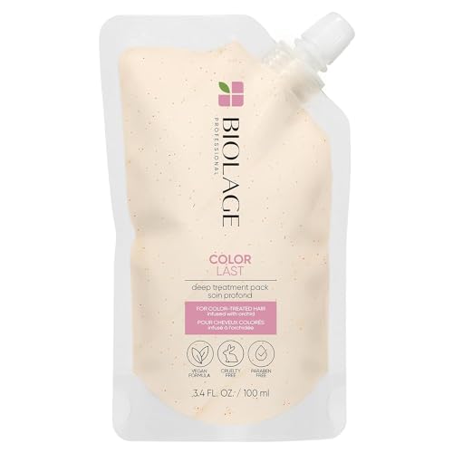 Biolage Hair Mask - Color Preserving Treatment with Orchid, Vegan, Paraben-Free - 3.4 Fl. Oz