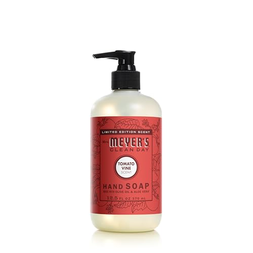 Mrs. Meyer's Liquid Hand Soap - Tomato Vine Scent, Made with Essential Oils - 12.5 oz