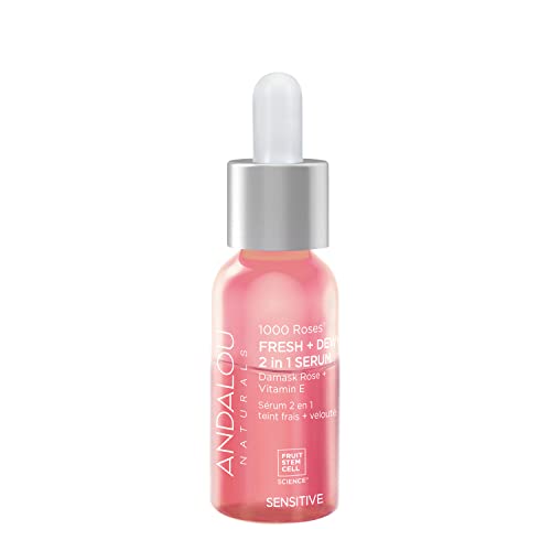 Andalou Naturals Face Serum - Hydrating Glow, Non-GMO Plant-Based Ingredients - 2oz