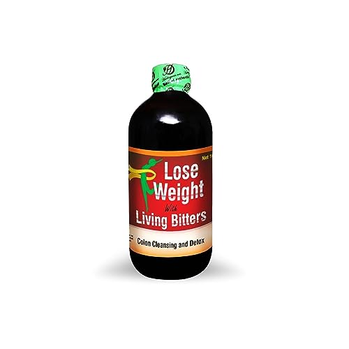 HERBOGANIC Detox Living Bitter - Boosts Energy, Supports Digestion, Vegan, 8oz
