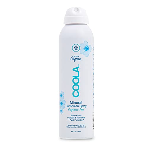 COOLA Organic Mineral Sunscreen SPF 30 - Hydrating, Dermatologist Tested, Vegan - 5 Fl Oz