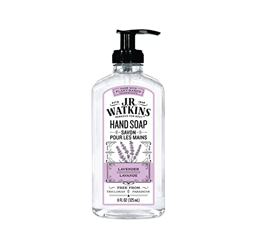 J.r. Watkins Hand Soap - Gentle Cleanser, Soothing Lavender Scent - 11oz
