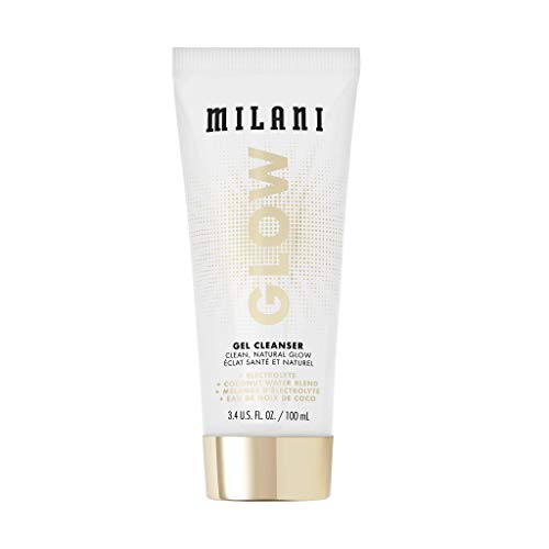 Milani Glow Gel Cleanser - Hydrating Makeup Remover with Coconut Water - 3.4 Fl.Oz.