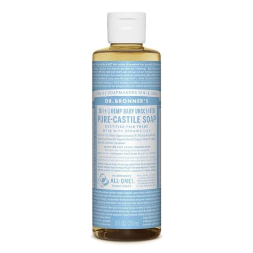 Dr. Bronner's Baby Shampoo & Body Wash - Organic, Fair Trade, Vegan, 8 Fl Oz