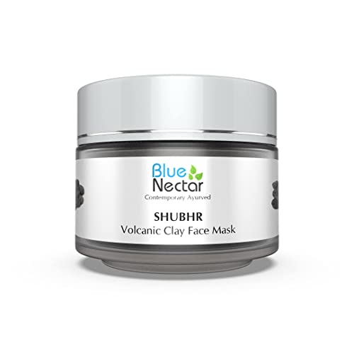 Blue Nectar Face Mask - Minimizes Pores, Deep Cleansing, Volcanic Ash & Green Tea - 100ml