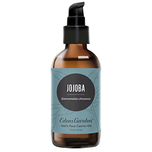 Edens Garden Jojoba Carrier Oil - Deep Moisturizer for Skin & Hair, 100% Pure - 118ml