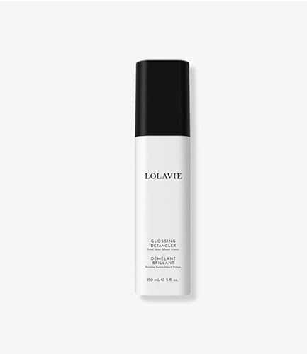 LolaVie Hair Detangler - Enhances Shine, Protects Hair, Vegan Thermal Shield - 5 Oz